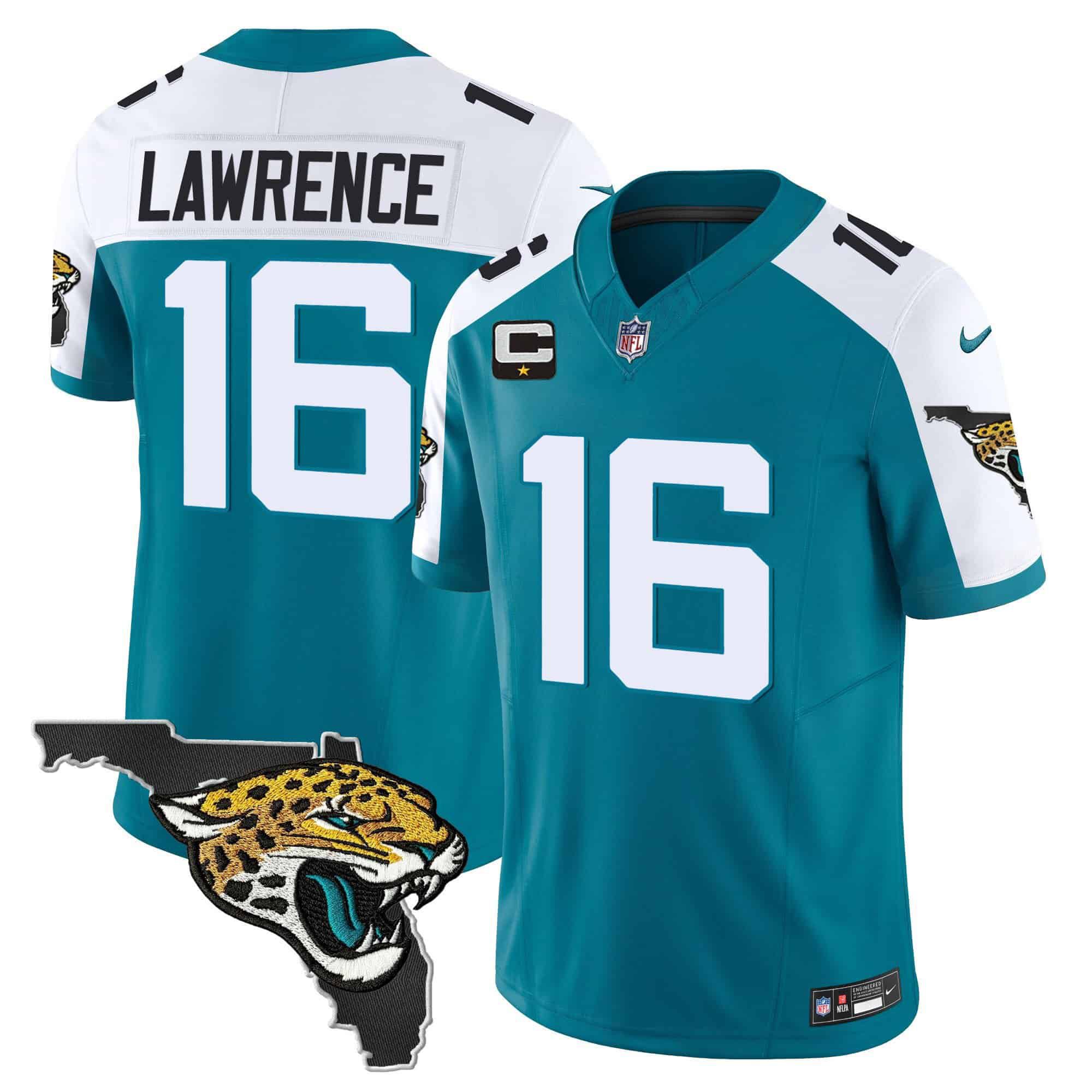 Men Jacksonville Jaguars #16 Lawrence Green 2024 Nike Florida Patch Vapor NFL Jersey->indianapolis colts->NFL Jersey